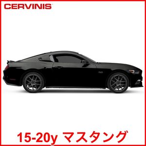 税込 CERVINIS Eleanor クォーター ウィンドウスクープ ルーバー 未塗装 15-19y マスタング L4 エコブースト V6 V8 GT エレノア 即決 即納