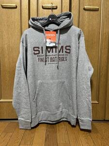 ◆SIMMS（シムス）　Wader MFG Hoodie（ウェーダーMFGフーディー）／サイズ：US-M（日本サイズ：L）／カラー：グレー◆