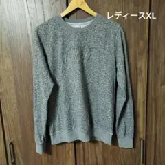 希少デザイン★NIKE　ナイキ　薄手スウェット　レディースXL