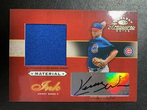 Kerry Wood ＜ 2003 Donruss Timeless Treasures Material Ink ＞ 50枚限定 直筆サイン入りジャージ