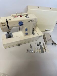 JANOME ジャノメ ミシン ロックミシン 一体型 手工芸 ハンドクラフト 現状品 NEW HOME tow in one 