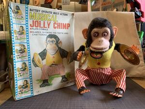 musical jolly chimp 倉持商店　チンパンジー　わんぱくスージー　大進　Daishin トイストーリー　猿　動作確認済み