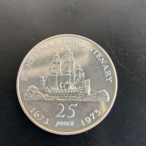 イギリス領セントヘレナ コイン　古銭 300周年記念硬貨 記念貨幣 コイン 外国貨幣 1973 アンティーク★14