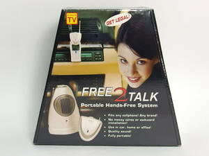 ◆未開封 未使用 As Seen On TV GLOMAIL FREE 2 TALK Portable Hands-Free System ポータブル ハンズフリー システム◆