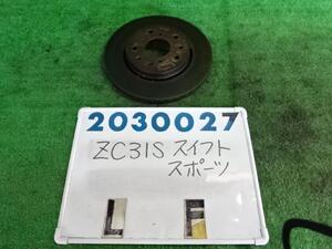 スイフト CBA-ZC31S 左フロント ディスク ローター (大型車用) 1600 スイフトスポーツ リミテッド Z2S シルキーシルバー 200027