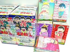 おそ松さん ヴァイスシュヴァルツ ブースターパック 2BOX 40パック分 2箱分 カードトレカ おそ松 カラ松 チョロ松 一松 十四松 トド松 初版