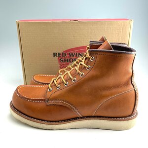 RED WING 9875 Irish Setter 6inch Moc Gold Russet 犬タグ復刻 レッドウィング アイリッシュセッター 6インチ モック US10E 28cm