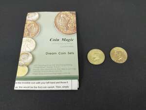 【G206】Coin Magic　コインマジック　Dream Coin Sets　Johny Wong　ジョニー・ウォング　ギミック　マジック　手品