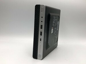 【ハード王】1円～/デスク/HP EliteDesk800G4DM35W/Corei5-第8世代(不明)/8GB/ストレージ無/起動不可/11725-R22