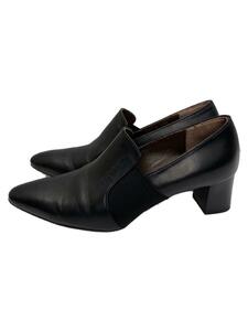 Odette e Odile UNITED ARROWS◆パンプス/22.5cm/BLK/レザー