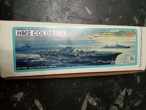 イギリス海軍　1/700軽空母コロッサス キット新品