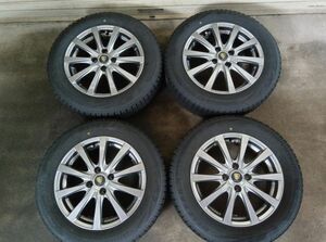 ★売切★フィットHV他★BRIDGESTONE★BLIZZAK VRX2★175/65R15★2021年製★スタッドレスタイヤ×社外アルミホイール★４本セット★(83