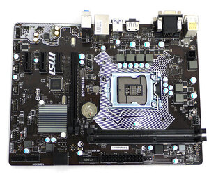 【中古】MSI製 MicroATXマザーボード H110M-S01 LGA1151 [管理:1050007275]