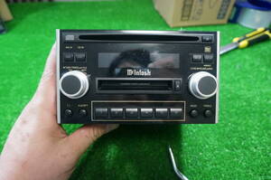 P269 現状品 スバル BE5 BE9 BH5 BH9 レガシィ 純正/mcIntosh　オーディオ ヘッドユニット/CDMDデッキ　PF-40251 C アンプEF-10801