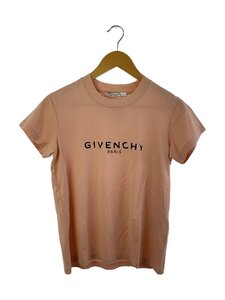 GIVENCHY◆Tシャツ/XS/コットン/PNK/BW704X3Z0Y