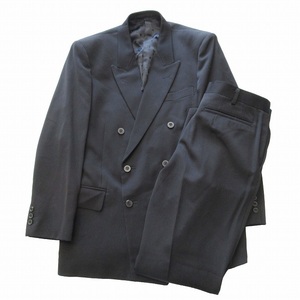 BEST FORMAL WEAR C.D.K. SUPER TEX heemingway 秋冬 ダブル スーツ ピークドラペル テーラード ジャケット パンツ ♪5