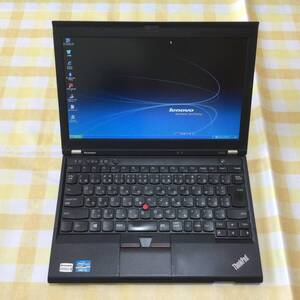 WinXP Pro ThinkPad X230 中古美品 レノボ/Lenovo ノートパソコン/初期化済み/Core i5 2.6GHz/4コア 4GB 320GB／送料無料