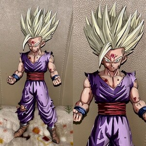 二次元彩色 リペイント スーパーサイヤ人 孫悟飯 MSP ドラゴンボール フィギュア Dragon Ball figure SON GOHAN 一番くじ 2次元 2D