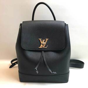 ルイヴィトン バックパック リュック ロックミー ノワール ブラック系 レザー M41815 ABランク LOUISVUITTON 中古 六甲道店