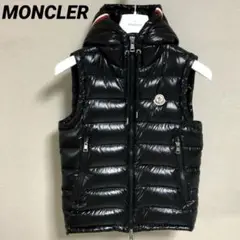 MONCLER　LANOUX　モンクレール　ラヌー　ダウンベスト　国内正規品　黒