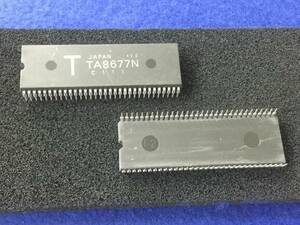 TA8677N 【即決即納】 東芝 TV IC [42Tr/182497] Toshiba TV IC　2個セット