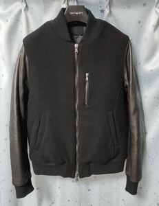 junhashimoto LEATHER COMBI MA-1 レザーコンビ MA1 定価90,000＋TAX