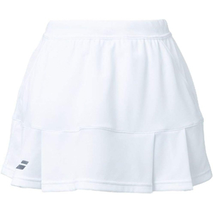 Babolat バボラ XL サイズ テニスウェア レディース CLUB SKIRT BWG1430C WH00 ホワイト [管理:1400002131]