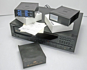 SONY/ソニー CDP-C910　10連奏 CDプレーヤー マガジン3個付きジャンク品 