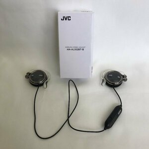 JVC ケンウッド ワイヤレスステレオヘッドセット HA-AL102BT-B (オニキスブラック) 88 00074