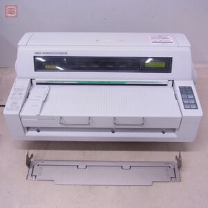 ★OKI ドットインパクトプリンター MICROLINE 8480SU3-R マイクロライン 現状品【60