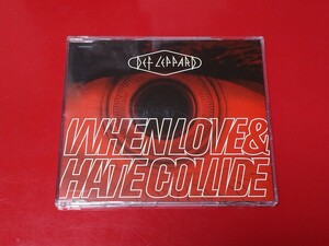 【CDS】DEF LEPPARD / when love & hate collide