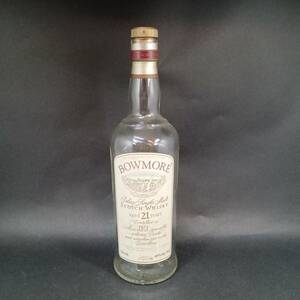 ◆ボウモア BOWMORE 21年 1973 カモメラベル 空ボトル 空 瓶◆KAS32000