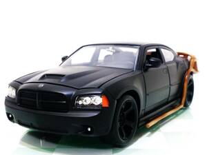 ワイルドスピード■JADA TOYS 1/24 2006 DODGE CHARGER BLACK■ダッジ チャージャー