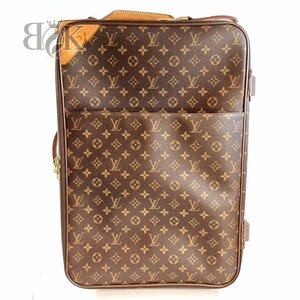 1円 ルイヴィトン M23294 モノグラム ペガス55 2輪 キャリーケース スーツケース キャリーバッグ ジャンク LOUIS VUITTON 中古 ★