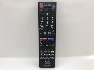 SHARP　リモコン　GB278SB　中古品F-4492