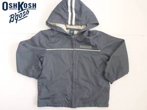 超美品 OSHKOSH オシュコシュ★　グレー　パーカ　ジャケット　5　110