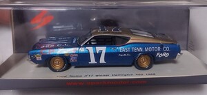 スパーク43 Ford Torino No.17 Darlington 400 (NASCAR Champion) 1968 David Pearson [S3593]