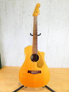 【USED!Fender エレキアコースティックギター MALIBU CE All Laminate ★フェンダー/エレアコ/ケース無 ※現状品＠160（11）】