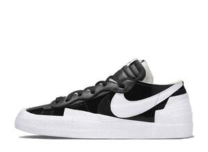 sacai Nike Blazer Low "Black Patent Leather" 27.5cm DM6443-001