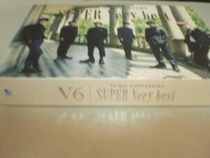 3CD+DVD　V6　ジャニーズ　初回生産限定盤A　４枚組 ベストアルバム 20th ANNIVERSARY SUPER Very best 美品 送料レターパックプラス+600円