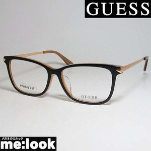 GUESS　ゲス 眼鏡 メガネ フレーム GU2754F-001-54 度付可 ブラック　ピンク　ラメ