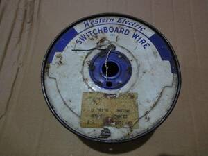 ウェスタン エレクトリック ワイヤー/Western Electric Wire!! 1957年製!! ウルトラレア!! NOS!! 単線22AWG!! 1スプール売り!!