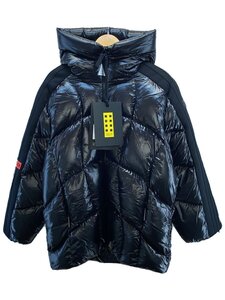 MONCLER◆beiser giubbotto/ダウンジャケット/0/ナイロン/BLK/無地/C-DIND-22-34894