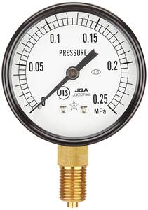 右下精器製造 右下 スター (圧力計) S210.25MPA