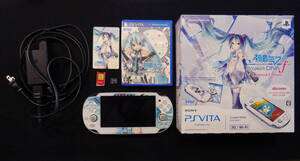 PlayStation Vita 初音ミク Limited Edition 3G/Wi‐Fiモデル (PCHJ-10001) PSVita