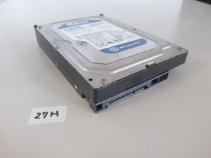 中古 3.5インチ ハードディスク S-ATA Western Digital 250GB WD2500AAKX　CrystalDiskInfo 注意 基準値を変更後 正常 現状品 27H