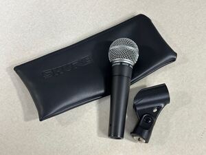 SHURE シュア SM58 ダイナミックマイク 動作未確認 現状品 