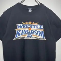 新日本プロレス　Tシャツ　サイズM　WRESTLE KINGDOM　希少　古着