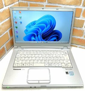 YNC090#ACアダプター付き レッツノートCF-LX5ADGMS ワイド14.0型 8GB/SSD256GB Windows11 Office2021