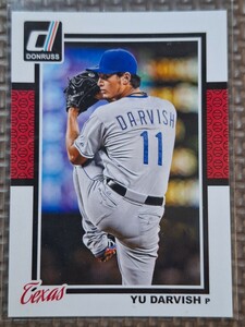 2014 Panini Donruss #90 YU DARVISH Texas Rangers Hokkaido Nippon Ham Fighters